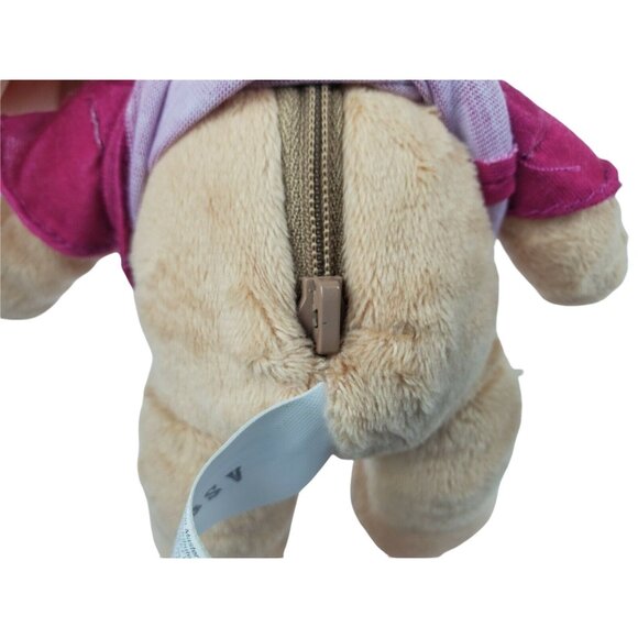 Build a Bear Plush Teddy Star Heart Shirt Tan Stuffed Animal Spin Master BAB - Picture 5 of 6